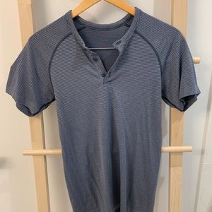 Metal Vent Tech Henley Short Sleeve T